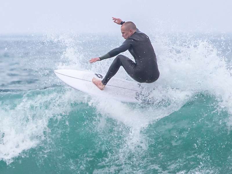 surfer on wave